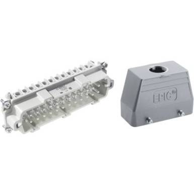 Csatlakozó készlet EPIC(R)KIT H-BE 24 75009650 LAPP 24 + PE Csavaros csatlakozó 1 készlet Csatlakozó készlet EPIC(R)KIT H-BE 24 75009650 LAPP 24 + PE Csavaros csatlakozó 1 készlet