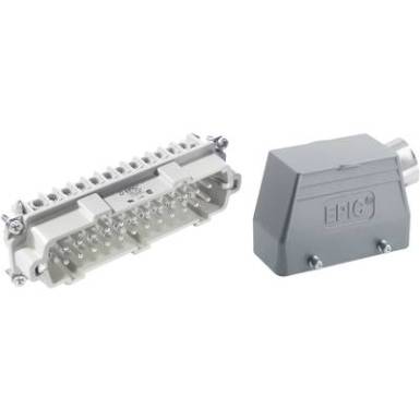 Csatlakozó készlet EPIC(R)KIT H-BE 24 75009651 LAPP 24 + PE Csavaros csatlakozó 1 készlet Csatlakozó készlet EPIC(R)KIT H-BE 24 75009651 LAPP 24 + PE Csavaros csatlakozó 1 készlet