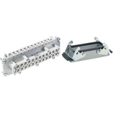 Csatlakozó készlet EPIC(R)KIT H-BE 24 75009652 LAPP 24 + PE Csavaros csatlakozó 1 készlet Csatlakozó készlet EPIC(R)KIT H-BE 24 75009652 LAPP 24 + PE Csavaros csatlakozó 1 készlet