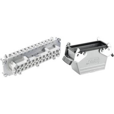 Csatlakozó készlet EPIC(R)KIT H-BE 24 75009654 LAPP 24 + PE Csavaros csatlakozó 1 készlet Csatlakozó készlet EPIC(R)KIT H-BE 24 75009654 LAPP 24 + PE Csavaros csatlakozó 1 készlet