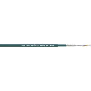 LAPP 2170894 H&aacute;l&oacute;zati k&aacute;bel CAT 5 SF/UTP 2 x 2 x 0.50 mm? S&aacute;rga-z&ouml;ld m&eacute;ter&aacute;ru