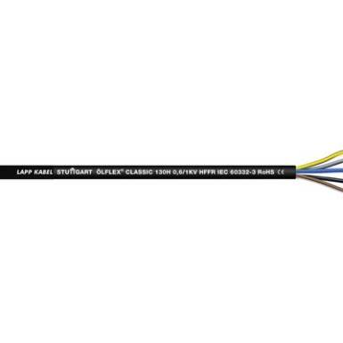 LAPP ÖLFLEX(R) CLASSIC 130 H BK Vezérlő vezeték 3 G 2.50 mm? Fekete 1123427 méteráru LAPP ÖLFLEX(R) CLASSIC 130 H BK Vezérlő vezeték 3 G 2.50 mm? Fekete 1123427 méteráru