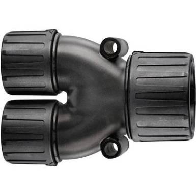 Y elosztó Fekete 21 mm, 16 mm, 16 mm HellermannTyton 166-25802 HG21-Y16 1 db Y elosztó Fekete 21 mm, 16 mm, 16 mm HellermannTyton 166-25802 HG21-Y16 1 db
