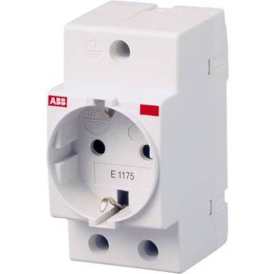 Kalaps&iacute;n csatlakoz&oacute;alj lecsaphat&oacute; fed&eacute;l n&eacute;lk&uuml;l Sz&uuml;rke 16 A 250 V/AC ABB 2CSM210000R0721