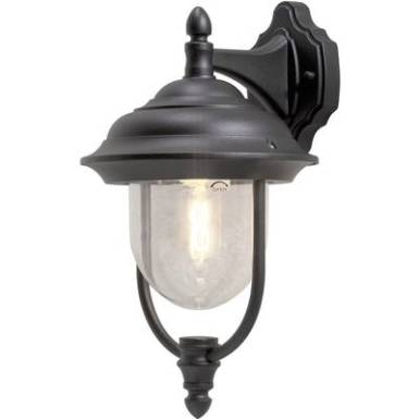 Kültéri fali lámpa Energiatakarékos lámpa, LED E27 75 W Konstsmide Parma 7222-750 Fekete Kültéri fali lámpa Energiatakarékos lámpa, LED E27 75 W Konstsmide Parma 7222-750 Fekete