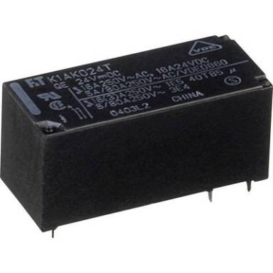 Nyák relé 24 V/DC 16 A 1 záró Fujitsu FTR-K1AK024T 1 db Nyák relé 24 V/DC 16 A 1 záró Fujitsu FTR-K1AK024T 1 db