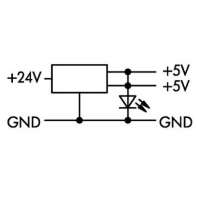 DC/DC váltó 1 db WAGO 859-801 10 - 30 V/DC DC/DC váltó 1 db WAGO 859-801 10 - 30 V/DC