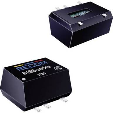 RECOM R1SE-0505-R DC/DC feszültségváltó, SMD 5 V/DC 5 V/DC 200 mA 1 W Kimenetek száma: 1 x RECOM R1SE-0505-R DC/DC feszültségváltó, SMD 5 V/DC 5 V/DC 200 mA 1 W Kimenetek száma: 1 x