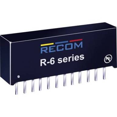 RECOM R-6212P DC/DC feszültségváltó, nyák 12 V/DC 2 A 24 W Kimenetek száma: 1 x RECOM R-6212P DC/DC feszültségváltó, nyák 12 V/DC 2 A 24 W Kimenetek száma: 1 x