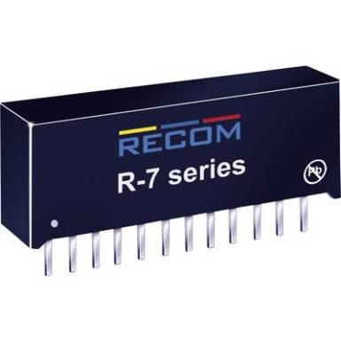 RECOM R-745.0P DC/DC feszültségváltó, nyák 5 V/DC 4 A 20 W Kimenetek száma: 1 x RECOM R-745.0P DC/DC feszültségváltó, nyák 5 V/DC 4 A 20 W Kimenetek száma: 1 x