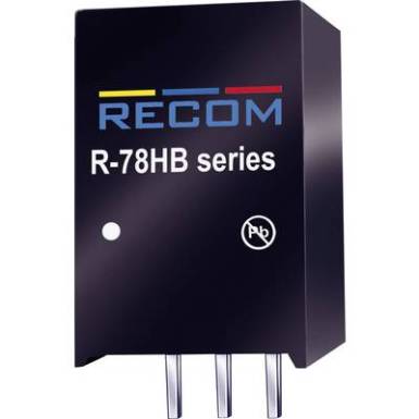 RECOM R-78HB24-0.3 DC/DC fesz&uuml;lts&eacute;gv&aacute;lt&oacute;, ny&aacute;k 72 V/DC 24 V/DC 0.3 A 7.2 W Kimenetek sz&aacute;ma: 1 x