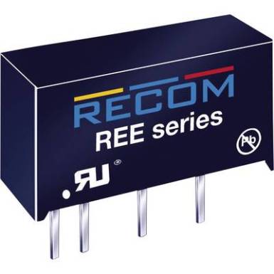RECOM REE-0505S DC/DC feszültségváltó, nyák 5 V/DC 5 V/DC 200 mA 1 W Kimenetek száma: 1 x RECOM REE-0505S DC/DC feszültségváltó, nyák 5 V/DC 5 V/DC 200 mA 1 W Kimenetek száma: 1 x