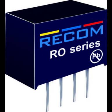 RECOM RO-0509S DC/DC fesz&uuml;lts&eacute;gv&aacute;lt&oacute;, ny&aacute;k 5 V/DC 9 V/DC 111 mA 1 W Kimenetek sz&aacute;ma: 1 x