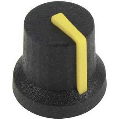 Cliff CL170850BR Forgatógomb Fekete-sárga (? x Ma) 16.8 mm x 14.5 mm 1 db Cliff CL170850BR Forgatógomb Fekete-sárga (? x Ma) 16.8 mm x 14.5 mm 1 db