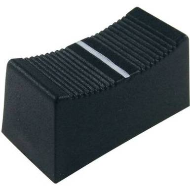 Tolópotméter gomb, Fekete (H x Sz x Ma) 23 x 11 x 11 mm Cliff CP3260 1 db Tolópotméter gomb, Fekete (H x Sz x Ma) 23 x 11 x 11 mm Cliff CP3260 1 db
