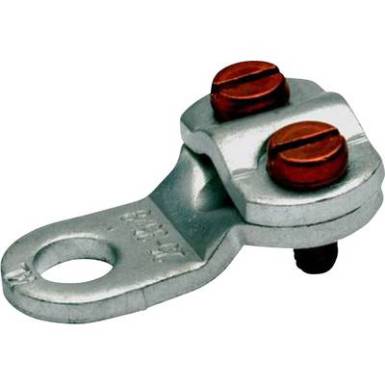Klauke 573R6 Gyűrűs kábelsaru 2 csavar Keresztmetszet (max.)=16 mm? Lyuk átmérő=6.5 mm Szigetelés nélkül Fémes 1 db Klauke 573R6 Gyűrűs kábelsaru 2 csavar Keresztmetszet (max.)=16 mm? Lyuk átmérő=6.5 mm Szigetelés nélkül Fémes 1 db