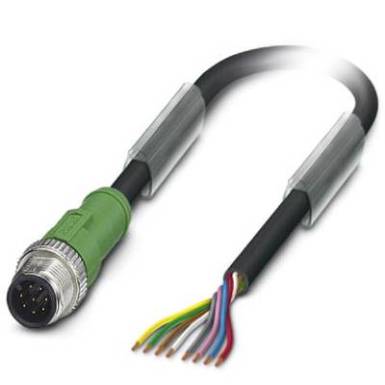 Sensor/Actuator cable SAC-8P-M12MS/ 1,5-PUR 1522493 Phoenix Contact Sensor/Actuator cable SAC-8P-M12MS/ 1,5-PUR 1522493 Phoenix Contact