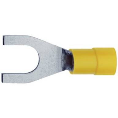 Villás kábelsaru 4 mm? 6 mm? Lyuk átmérő=4.3 mm Részlegesen szigetelt Sárga Klauke 650C4 1 db Villás kábelsaru 4 mm? 6 mm? Lyuk átmérő=4.3 mm Részlegesen szigetelt Sárga Klauke 650C4 1 db