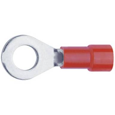 Klauke 6206 Gyűrűs kábelsaru Keresztmetszet (max.)=1 mm? Lyuk átmérő=6.5 mm Részlegesen szigetelt Piros 1 db Klauke 6206 Gyűrűs kábelsaru Keresztmetszet (max.)=1 mm? Lyuk átmérő=6.5 mm Részlegesen szigetelt Piros 1 db