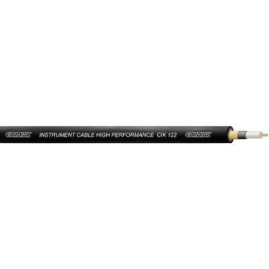 Hangszer vezeték 1 x 0.22 mm? Fekete Cordial CIK 122 BLACK 100 méteráru Hangszer vezeték 1 x 0.22 mm? Fekete Cordial CIK 122 BLACK 100 méteráru