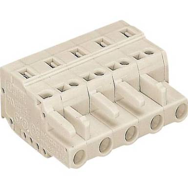 WAGO Hüvelyház kábel 721 Pólusok száma 3 Raszterméret: 7.50 mm 721-203/026-000 1 db WAGO Hüvelyház kábel 721 Pólusok száma 3 Raszterméret: 7.50 mm 721-203/026-000 1 db