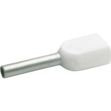 8698 Klauke Iker érvéghüvely 2 x 0.5 mm? x 8 mm Részlegesen szigetelt Fehér 1000 db 8698 Klauke Iker érvéghüvely 2 x 0.5 mm? x 8 mm Részlegesen szigetelt Fehér 1000 db