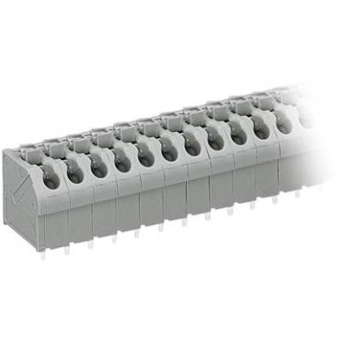 Tavaszi sorkapocs 250-504CAGE CLAMP(R)S Szürke WAGO Tavaszi sorkapocs 250-504CAGE CLAMP(R)S Szürke WAGO