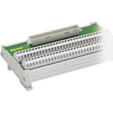 Transzfer modul csatlakozókhoz a DIN 41 612 szerint WAGO Tartalom: 1 db Transzfer modul csatlakozókhoz a DIN 41 612 szerint WAGO Tartalom: 1 db