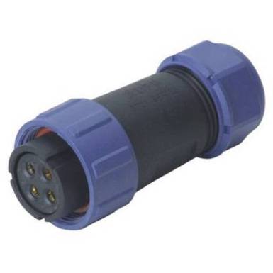 IP68-as csatlakozó, kerek 5 pól. 30 A Weipu SP2110 / S 5 II IP68-as csatlakozó, kerek 5 pól. 30 A Weipu SP2110 / S 5 II