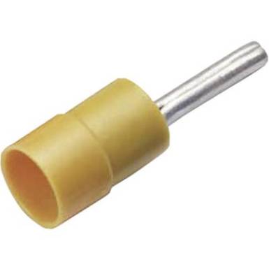 Krimpelhető stift kábelsaru 4 - 6 mm?, ? 2,7 mm, hossz: 11 mm, részlegesen szigetelt, sárga, Cimco 180226 Krimpelhető stift kábelsaru 4 - 6 mm?, ? 2,7 mm, hossz: 11 mm, részlegesen szigetelt, sárga, Cimco 180226