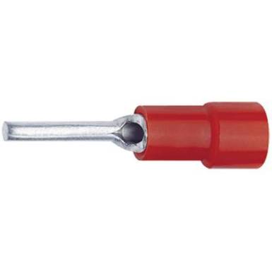 Krimpelhető stift kábelsaru 0,5 - 1 mm?, ? 1,9 mm, hossz: 10 mm, piros, Klauke 705 Krimpelhető stift kábelsaru 0,5 - 1 mm?, ? 1,9 mm, hossz: 10 mm, piros, Klauke 705