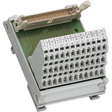 Transzfer modul szalagkábel csatlakozóhoz WAGO Tartalom: 1 db Transzfer modul szalagkábel csatlakozóhoz WAGO Tartalom: 1 db
