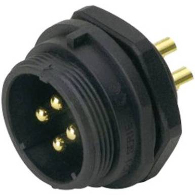 IP68-as csatlakozó, kerek 4 pól. 30 A Weipu SP2112 / P 4 IP68-as csatlakozó, kerek 4 pól. 30 A Weipu SP2112 / P 4