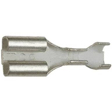 Csúszósarus hüvely Dugasz szélesség: 4.8 mm Dugaszolási vastagság: 0.8 mm 180 ° Szigetelés nélkül Fémes Klauke 18303 1 db Csúszósarus hüvely Dugasz szélesség: 4.8 mm Dugaszolási vastagság: 0.8 mm 180 ° Szigetelés nélkül Fémes Klauke 18303 1 db
