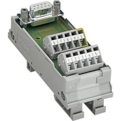 Transzfer modul D-SUB csatlakozó WAGO Tartalom: 1 db Transzfer modul D-SUB csatlakozó WAGO Tartalom: 1 db