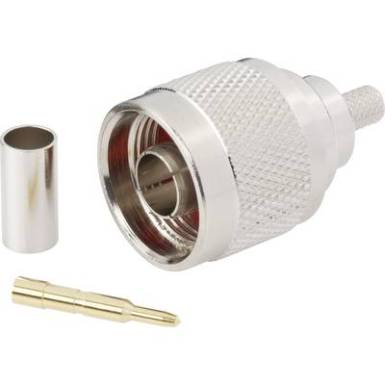 N csatlakoz&oacute; Dug&oacute;, egyenes 50 Ohm BKL Electronic 0404074 1 db