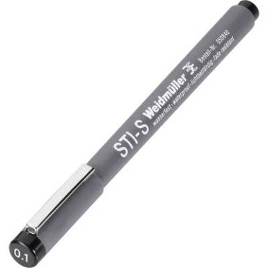 Jel&ouml;lő ceruza STI Waterproof schwarz 0508401694 Fekete Weidm&uuml;ller 1 db