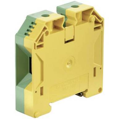 V&eacute;dővezet&eacute;k sorkapcsok WPE WPE 50N 1846040000 Z&ouml;ld/S&aacute;rga Weidm&uuml;ller 1 db