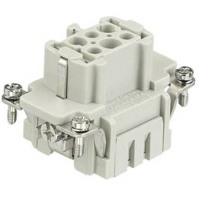 Ipari csatlakozók Series Han(R) E - betétek Han(R) 6ES-F Harting Tartalom: 1 db Ipari csatlakozók Series Han(R) E - betétek Han(R) 6ES-F Harting Tartalom: 1 db