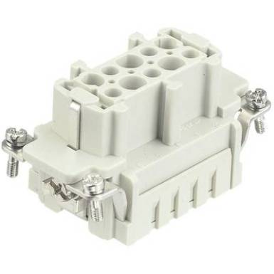 Ipari csatlakozók Series Han(R) E - betétek Han(R) 10E-F-c Harting Tartalom: 1 db Ipari csatlakozók Series Han(R) E - betétek Han(R) 10E-F-c Harting Tartalom: 1 db
