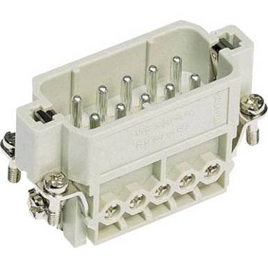 Csatlakozó betét Han(R) A 09 20 010 2612 Harting 10 + PE Schrauben Csatlakozó betét Han(R) A 09 20 010 2612 Harting 10 + PE Schrauben