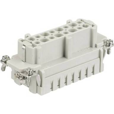 Ipari csatlakozók Series Han(R) E - betétek Han(R) 10ES-F Harting Tartalom: 1 db Ipari csatlakozók Series Han(R) E - betétek Han(R) 10ES-F Harting Tartalom: 1 db