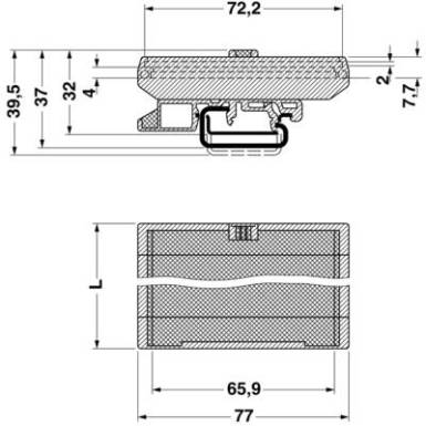 Kalapsín doboz 77 x 11.5 mm, poliamid, zöld, Phoenix Contact UMK- BE 11,25 Kalapsín doboz 77 x 11.5 mm, poliamid, zöld, Phoenix Contact UMK- BE 11,25
