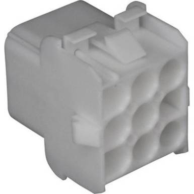 TE Connectivity Hüvelyház kábel Universal-MATE-N-LOK Pólusok száma 9 Raszterméret: 6.35 mm 350782-1 1 db TE Connectivity Hüvelyház kábel Universal-MATE-N-LOK Pólusok száma 9 Raszterméret: 6.35 mm 350782-1 1 db