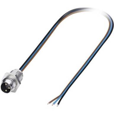Phoenix Contact 1500347 Érzékelő-/működtető beépíthető összekötő M8 Dugó, beépíthető Pólusszám: 4 1 db Phoenix Contact 1500347 Érzékelő-/működtető beépíthető összekötő M8 Dugó, beépíthető Pólusszám: 4 1 db