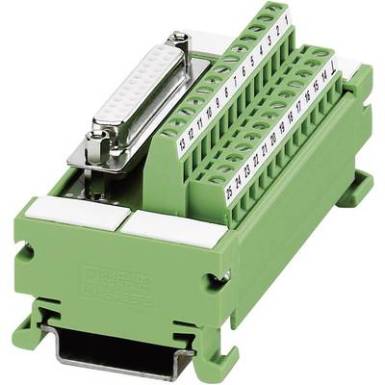 VARIOFACE modul a D-SUB csatlakozóhoz - UM 45 D sorozat UM 45-D15SUB/B Phoenix Contact Tartalom: 1 db VARIOFACE modul a D-SUB csatlakozóhoz - UM 45 D sorozat UM 45-D15SUB/B Phoenix Contact Tartalom: 1 db
