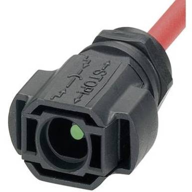 Fotoelektromos csatlakoz&oacute;, SUNCLIX PV-FT-CM-C-2,5-130-RD Fekete, Piros Phoenix Contact Tartalom: 1 db