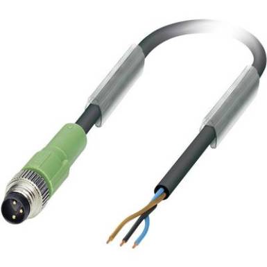 Phoenix Contact 1681677 Érzékelő-/működtető összekötő, konfekcionált M8 Dugó, egyenes 3 m Pólusszám: 3 1 db Phoenix Contact 1681677 Érzékelő-/működtető összekötő, konfekcionált M8 Dugó, egyenes 3 m Pólusszám: 3 1 db