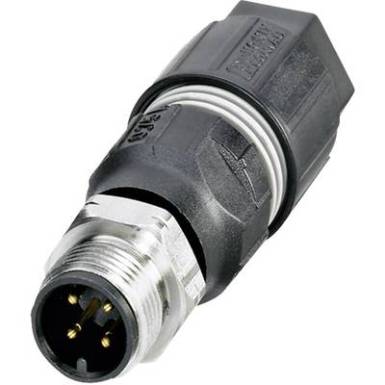 Phoenix Contact 1440782 Érzékelő-/működtető összekötő, konfekcionálatlan M12 Dugó, egyenes Pólusszám: 4 1 db Phoenix Contact 1440782 Érzékelő-/működtető összekötő, konfekcionálatlan M12 Dugó, egyenes Pólusszám: 4 1 db