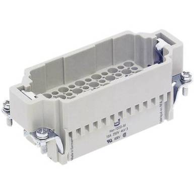 Ipari csatlakozók sorozat Han(R) DD - betétek Han(R) 72DD-M-c Harting Tartalom: 1 db Ipari csatlakozók sorozat Han(R) DD - betétek Han(R) 72DD-M-c Harting Tartalom: 1 db
